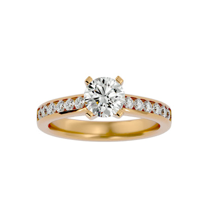 Emery diamond engagement ring