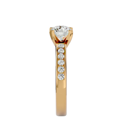 Emery diamond engagement ring