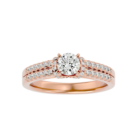 Yvaine diamond engagement ring
