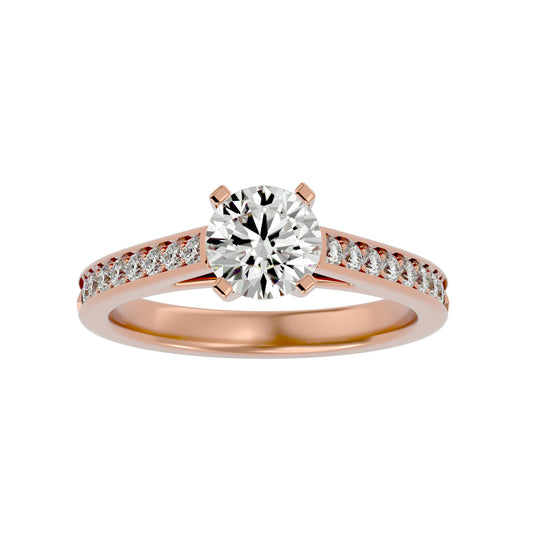 Caelia diamond engagement ring