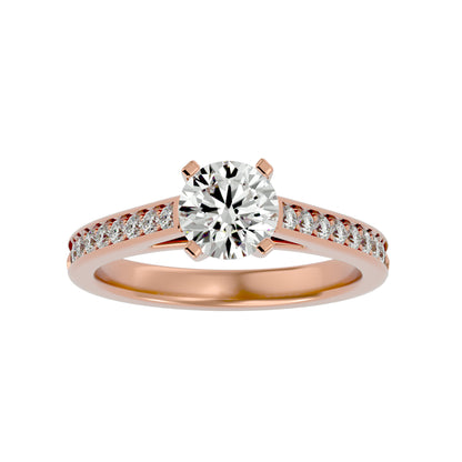 Caelia diamond engagement ring