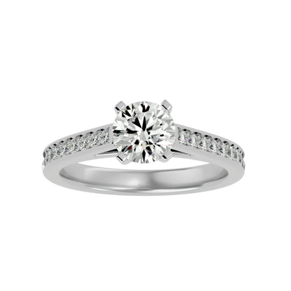 Caelia diamond engagement ring