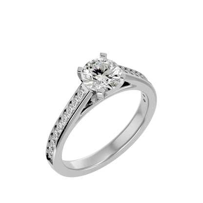 Caelia diamond engagement ring