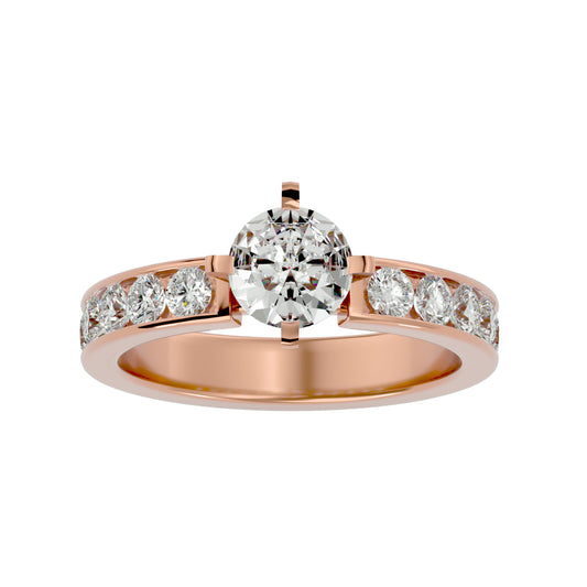Blythe diamond engagement ring