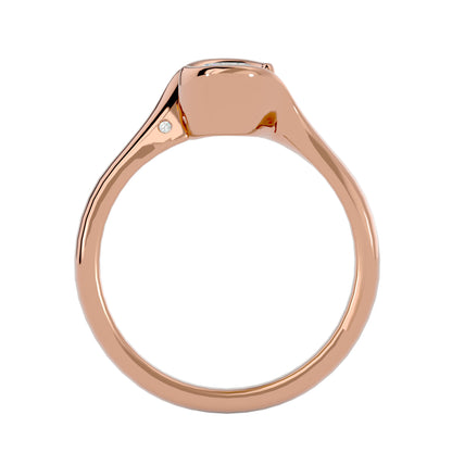 Bodhi tension setting diamond engagement ring