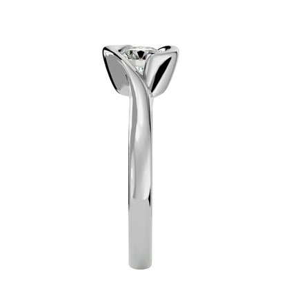 Bodhi tension setting diamond engagement ring