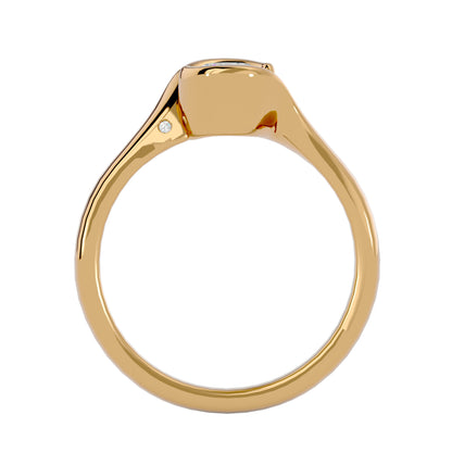 Bodhi tension setting diamond engagement ring