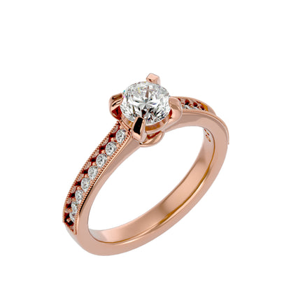 Clio diamond engagement ring