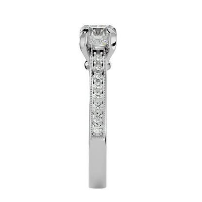 Clio diamond engagement ring