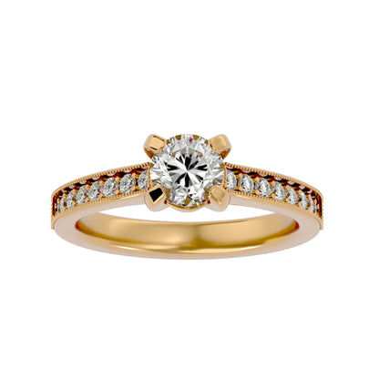 Clio diamond engagement ring