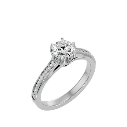 Caprice diamond engagement ring