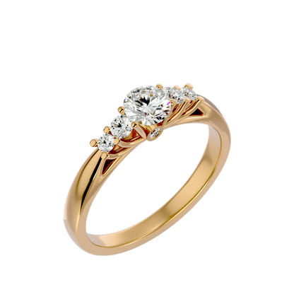 Celestine diamond engagement ring