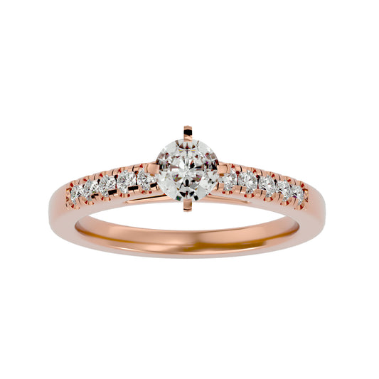 Candela diamond engagement ring