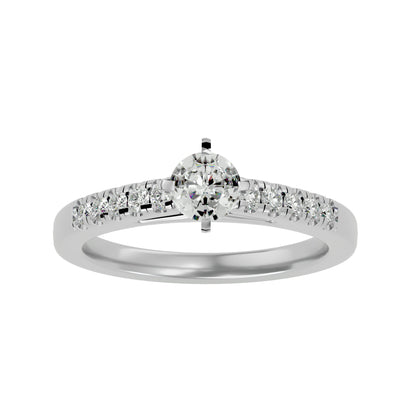 Candela diamond engagement ring