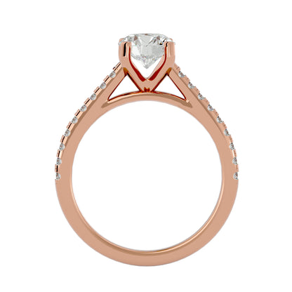 Carlotta diamond engagement ring