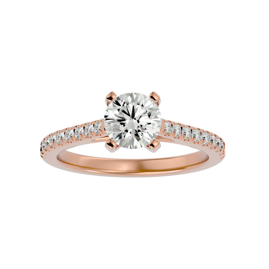 Carlotta diamond engagement ring
