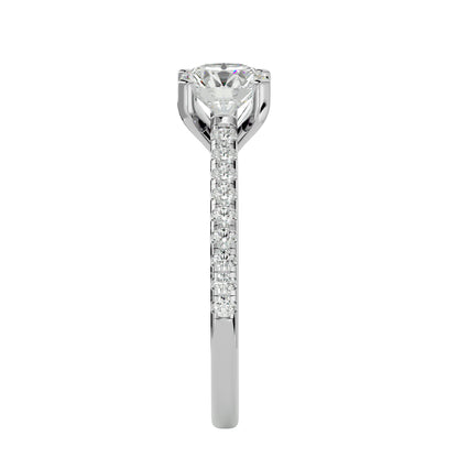 Carlotta diamond engagement ring