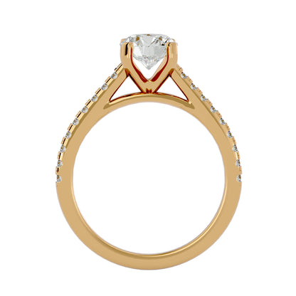 Carlotta diamond engagement ring
