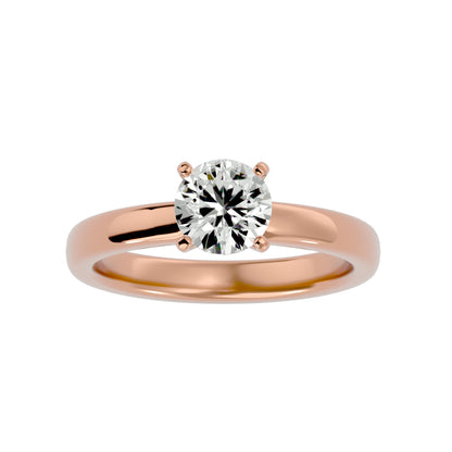 Carys solitaire diamond engagement ring
