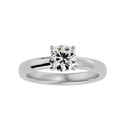 Carys solitaire diamond engagement ring