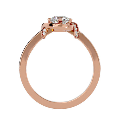 Daphne diamond engagement ring