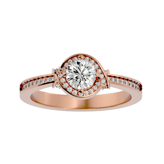 Daphne diamond engagement ring