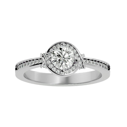 Daphne diamond engagement ring