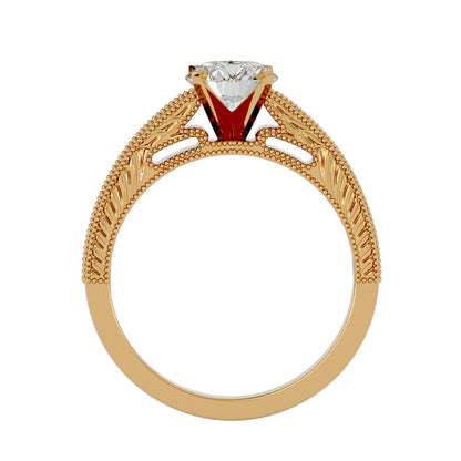 Davina vinatge diamond engagement ring
