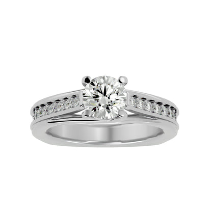 Divya diamond engagement ring
