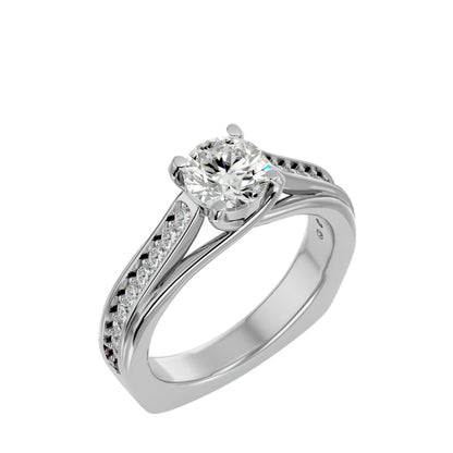 Divya diamond engagement ring