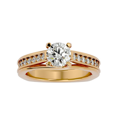 Divya diamond engagement ring