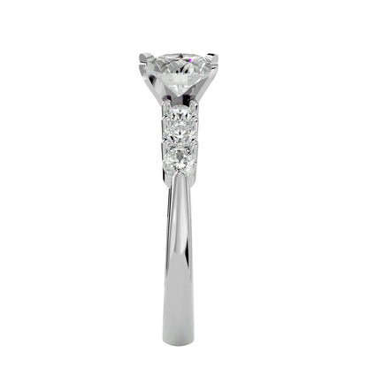Donatella diamond engagement ring