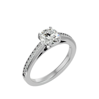 Enid diamond engagement ring