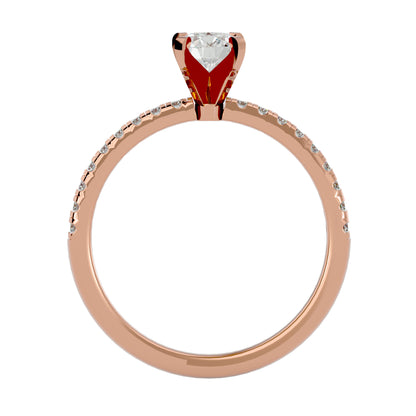 Freya diamond engagement ring