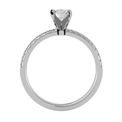 Freya diamond engagement ring
