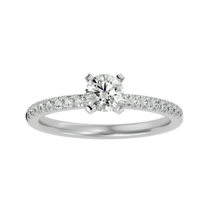 Freya diamond engagement ring