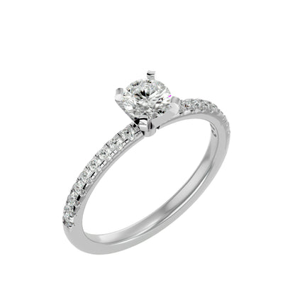 Freya diamond engagement ring