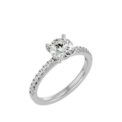 Fiorella diamond engagement ring