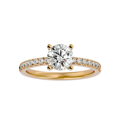 Fiorella diamond engagement ring