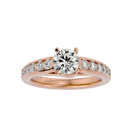 Faustina diamond engagement ring