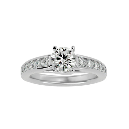 Faustina diamond engagement ring