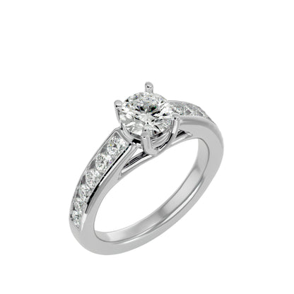 Faustina diamond engagement ring