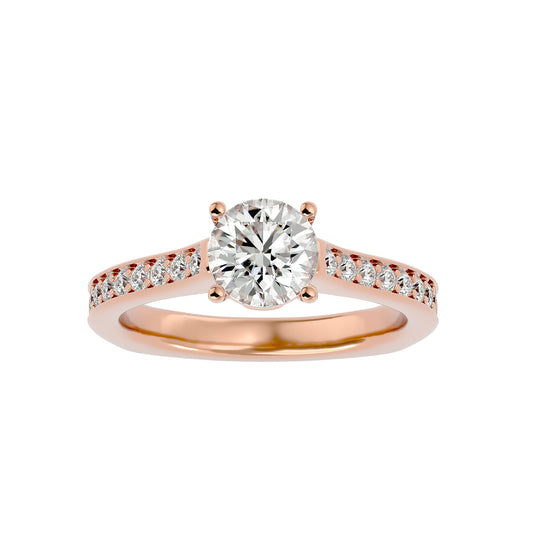 Yasemin diamond engagement ring