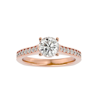 Yasemin diamond engagement ring