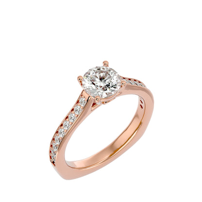 Yasemin diamond engagement ring