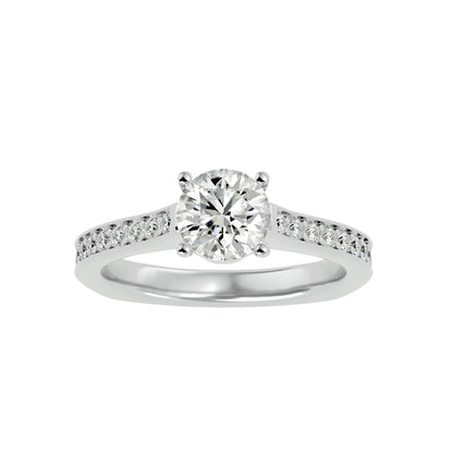 Yasemin diamond engagement ring
