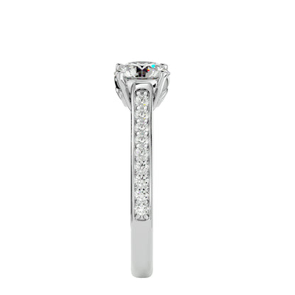 Yasemin diamond engagement ring