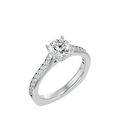 Yasemin diamond engagement ring