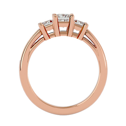 Femke princess diamond engagement ring