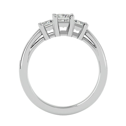 Femke princess diamond engagement ring